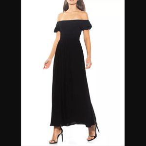 ALEXIA ADMOR Leia Black Maxi Dress XL